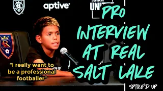 PRO INTERVIEW AT REAL SALT LAKE | OSCAR OLIVAS — U12 Utah United Academy