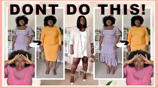 WORST FASHION MISTAKES 4 TUMMY / BELLY FAT 🛑 5 THINGS YOU SHOULD STOP DOING + TIPS 2 FIX | NO SHAPER