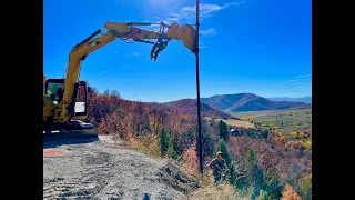 Installing HEAVY DRILL pipe for the new SOLAR RACK | AND using drill pipe for PIG fencing