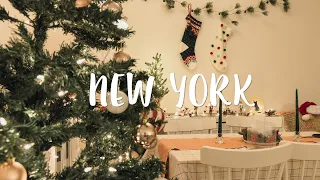 Living in New York VLOG / Room Makeover, Christmas Decor, Bookstore, Cat, Brunch at Brooklyn