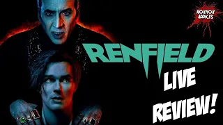 WE JUST SAW RENFIELD (2023) 🧛 LIVE Movie Review