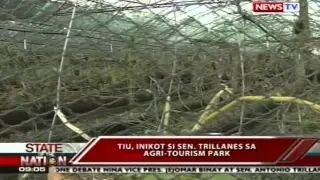 SONA: Sen. Trillanes, ininspeksyon ang tinaguriang hacienda Binay sa Rosario,Batangas