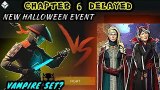 Shadow fight 3》CHAPTER 6 POSTPONED | NEW HALLOWEEN EVENT