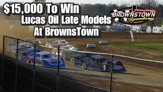 The Indiana ICEBREAKER! $15,000 To Win With The Lucas Oil Late Model Series At Brownstown Speedway!