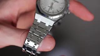 Audemars Piguet Quartz Silver-White часы мужские