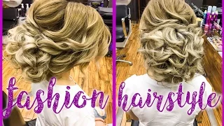 СВАДЕБНАЯ ПРИЧЁСКА ЗА 5 МИНУТ hairstyle wedding 5-Minute SIDE BUN Hairstyle ★ EASY Summer HAIRSTYLES