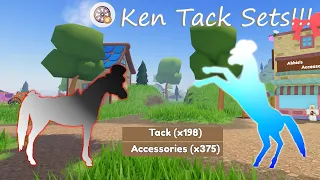 Making Tack Sets for Some of the Kens! | Wild Horse Islands