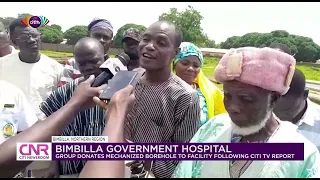 Bimbilla Government Hospital: Group donates mechanized borehole to facility following Citi TV report