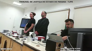 Júri Curitiba 30/03/2023 - Centro Judiciário do Ahú