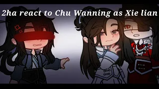 🌿2ha react to Chu Wanning as Xie Lian //My AU//🌿 (Not original)