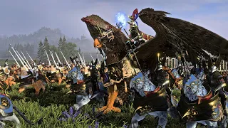 Empire Vs Chaos Warriors | Immortal Empires Cinematic Battle | Total War Warhammer 3