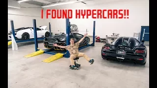 FINDING THE WORLD'S FIRST $2.7 MILLION LAMBORGHINI CENTENARIO ROADSTER AND OTHER HYPERCARS!!