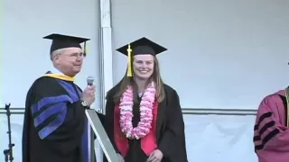 U.S. Marine surprises his sister at graduation