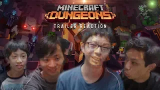 READY FOR SOME DUNGEON EXPLORING? | Minecraft Dungeons (Trailer Reaction) | Xbox Conference E3 2019