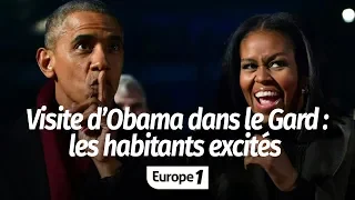 BARACK OBAMA EN VISITE DANS LE GARD : "JE VAIS L'INVITER BOIRE UN PASTAGA"