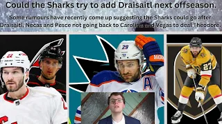 NHL Trade Rumours: Draisaitl to San Jose Next offseason, Pesce and Necas gone, Theodore to be moved.
