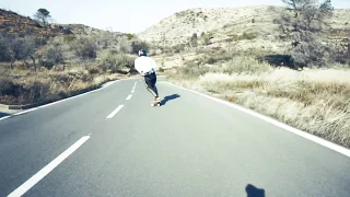 Chill run somewhere in Spain - Longboarding