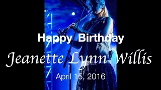 The Willis Clan | Happy Birthday Jet | April 15, 2016