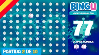 BINGO 90 Bolas con voz en Español para que juegues en casa | BINGU