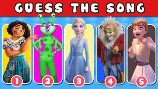 Guess The Disney Song ? | Guess Who's Singing the Sing & Disney Song ? | Disney Quiz