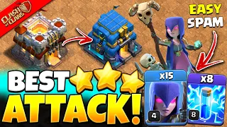 How to 3 Star TH11 vs TH12 with EASY Zap Witch | Best TH11 Attack Strategy in Clash of Clans