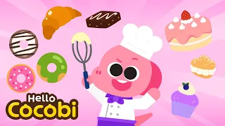 Little Baker Song | Job Nursery Rhymes for Kids | Dessert, Bread, Baking | Hello Cocobi