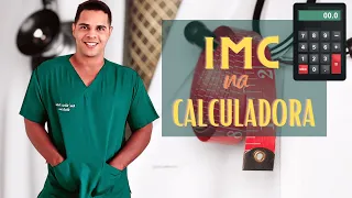 Como calcular o IMC na CALCULADORA comum - da melhor forma | muito fácil e prático #imc