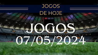 JOGOS DE HOJE_ LIBERTADORES 2024_ SUL AMERICA 2024- TERÇA FEIRA 07_05_2024.