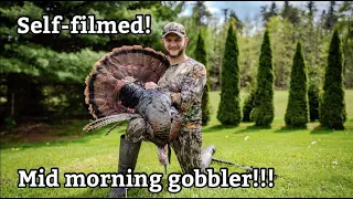 10 AM gobbler!!! Self-Filmed PA Spring Gobbler Turkey Hunt 2024 - Ridge Raised Outdoors