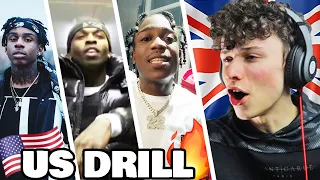 BRITISH KID reacts to AMERICAN DRILL (ft POP SMOKE, POLO G, 22Gz) *Part 10*