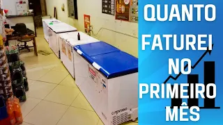 Quanto FATUREI no PRIMEIRO MÊS na minha DISTRIBUIDORA DE BEBIDAS!!!!