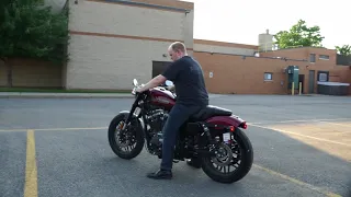 2016 Harley Davidson Sportster Roadster with Vance and Hines 2-1 upsweep exhaust