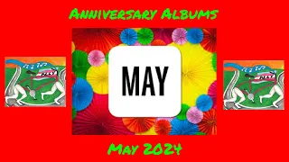 Anniversary Albums May 2024 | bicyclelegs