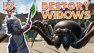 DESTROY Black Widows NEW Build in Grounded 1.3