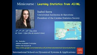 DSA2024.1 Professor Isabel Serra-Universitat Autònoma de Barcelona- Learning Statistics from AI/ML 2