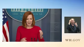 08/25/21: Press Briefing by Press Secretary Jen Psaki