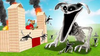 Can NEW NIGHTMARE DOGDAY break into my FORT?! (Garry's Mod Sandbox)