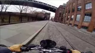 Ducati NYC Vlog 16 - Uniqueness of NYC bikes/riding/gear. No Umms. MIni walking tour.