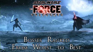 Ranking the Bosses of Star Wars: The Force Unleashed (Switch/PS2/Wii) from Worst to Best