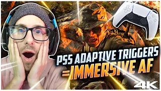 PS5 Adaptive Triggers - Black Ops: Cold War | How ALL Guns Work + Trigger Showcase. (Playstation 4K)
