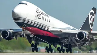60 MINUTES PURE AVIATION - Airplane Highlights of May 2024 - BOEING 747, A380 ... (4K)