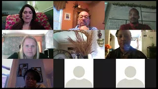 Zoom Meeting with Dr  Lamb and Dr  Stedman 4 17 18
