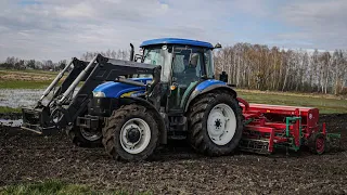 Siew Jęczmienia 2023 | New Holland TD5050