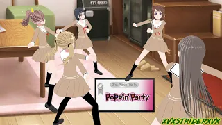 Poppin'Party at the basement after the events of s3 e11 [MMD California Gurls Bang Dream]