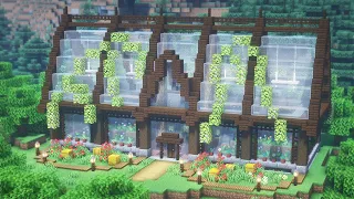 Minecraft : How To Build A Greenhouse 🌱