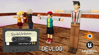 Creating SubUrban's Player Characters | Devlog 1 #devlog