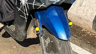 Install mini drive fog light in scooty // full wiring connections / Honda Grazia 125 BS4 Modified