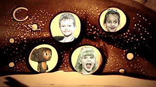 Песочная анимация ко Дню Защиты Детей (Kseniya Simonova) - Sand art for KIDS!