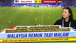 🔴GAK DIKASIH NAFAS❗️ MALAYSIA BABAK BELUR HADAPI YORDANIA, MASIH BERANI SOMBONG KE TIMNAS INDONESIA?