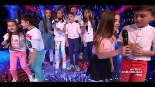 Hayat Sevince Güzel Şarkısı O Ses Çocuklar 'da Finale Kalanlar Seslendiriyoruz. Ecrin Su Çoban